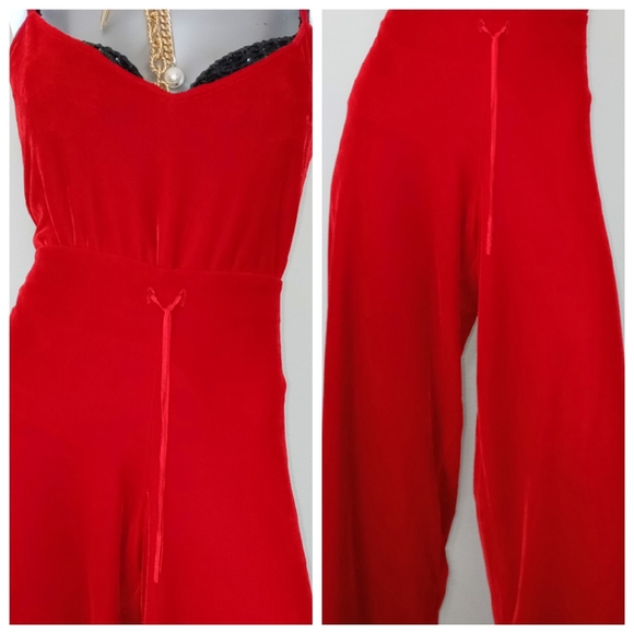 Pajamagram Matching Two-Piece Velour Relaxed Wide Leg Loungewear Set - Picture 10 of 14